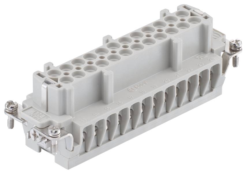 HARTING 09330242791 Stifteinsatz 24 Schrauben 1St.