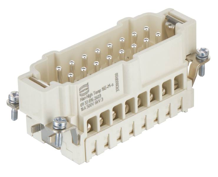 HARTING 09338162603 Stifteinsatz 16 Schrauben 1St.