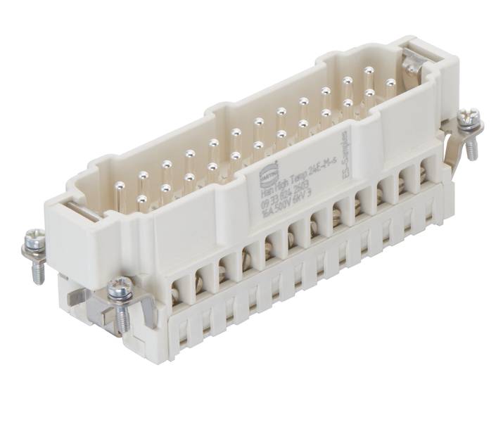 HARTING 09338242603 Stifteinsatz 24 Schrauben 1St.