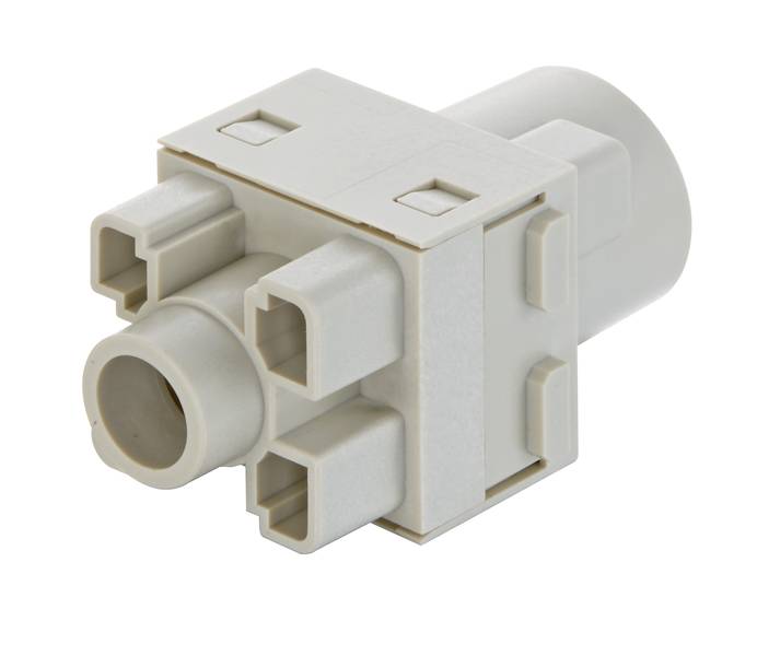 HARTING 09140013104 Doppelmodul 1 Crimpen, Axialschraubanschluss 1St.