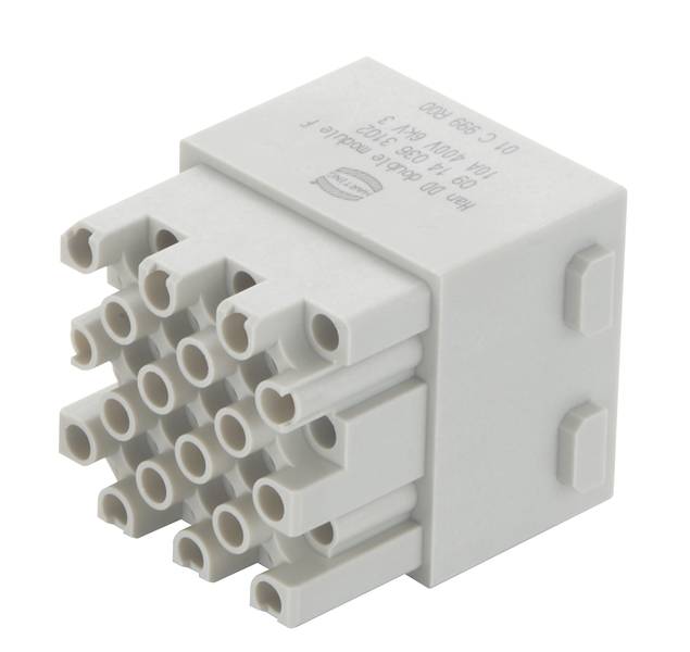HARTING 09140363102 Doppelmodul 36 Crimpen 1 St.