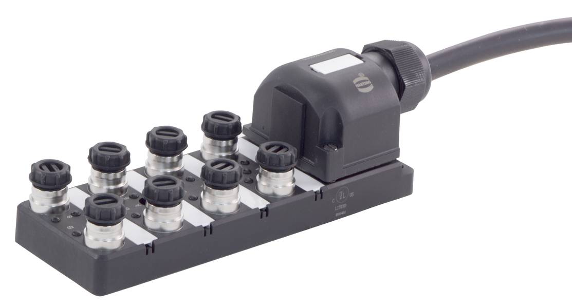 HARTING 09 07 000 2220 0 090700022200 Sensor/Aktorbox passiv Multipolverteiler 1St.