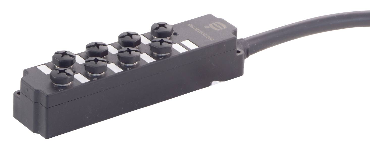 HARTING 09 07 001 2010 0 090700120100 Sensor/Aktorbox passiv Multipolverteiler 1 St.