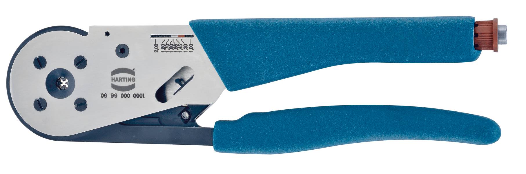 HARTING 09 99 000 0001 09990000001 Crimpzange 0.14 bis 4mm²