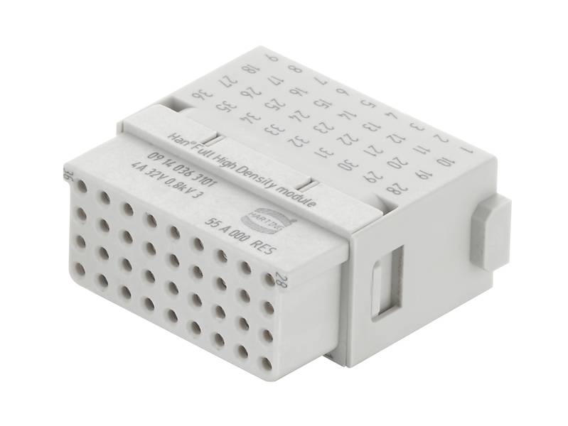 HARTING 09140363101 Einzelmodul 36 Crimpen