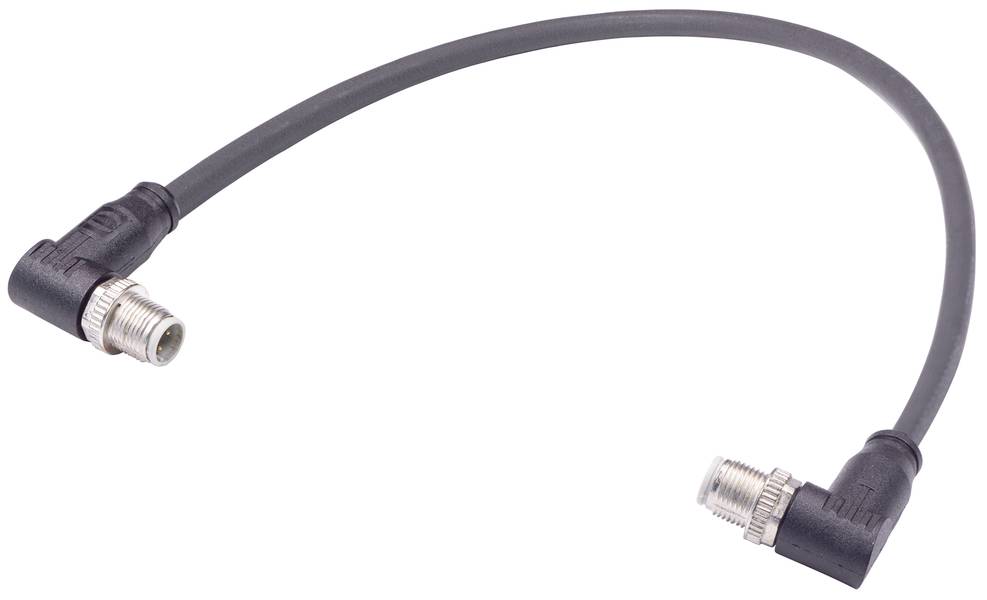 Koaxialkabel mit F-Stecker.