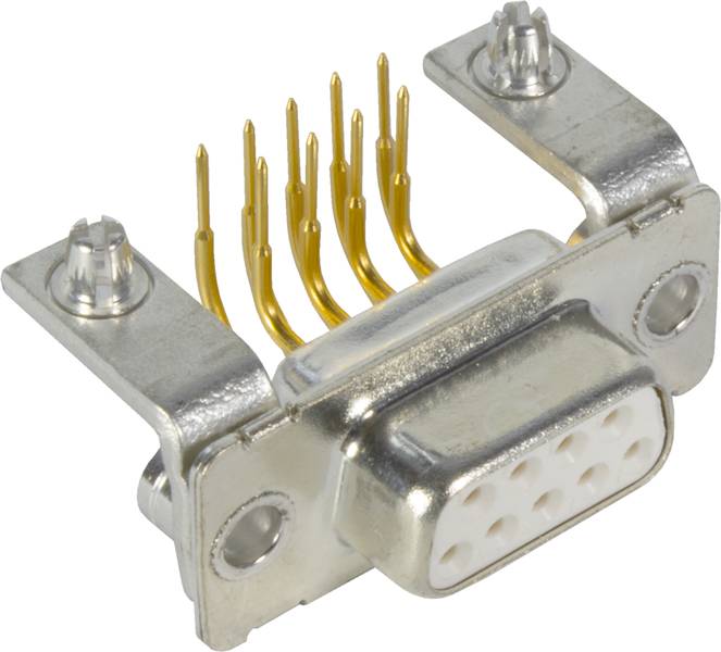 HARTING 09 67 152 6801 0967152680eckverbinder Polzahl: 9 Löten