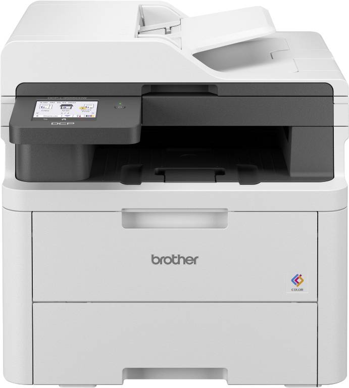 Brother DCP-L3555CDW Multifunktionsdrucker LED Farbe A4 Drucker, Scanner, Kopierer Duplex, USB, WLAN, ADF