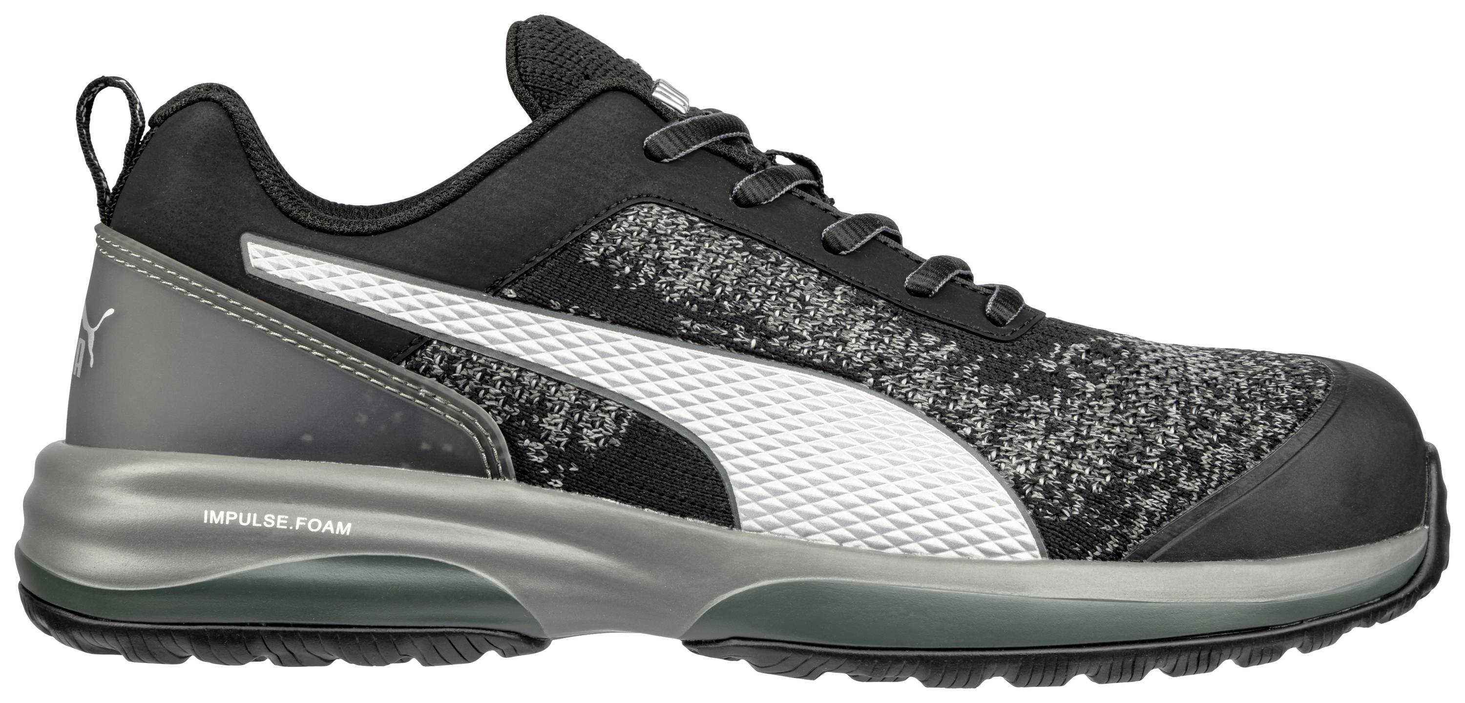 PUMA Charge Black Low 644540200000038 ESD Sicherheitshalbschuh S1P Schuhgröße (EU): 38 Schwarz, Grau 1 Paar