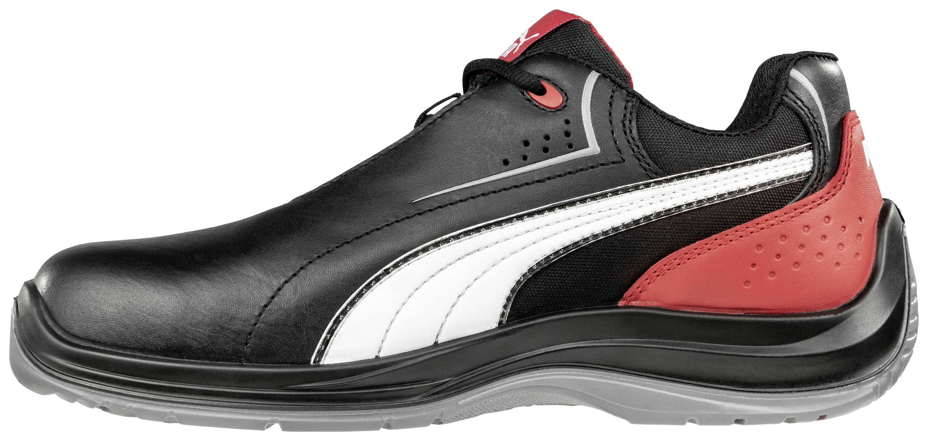 PUMA Touring Black Low 643410200000042 ESD Sicherheitshalbschuh S3 Schuhgröße (EU): 42 Schwarz, Rot 1 Paar