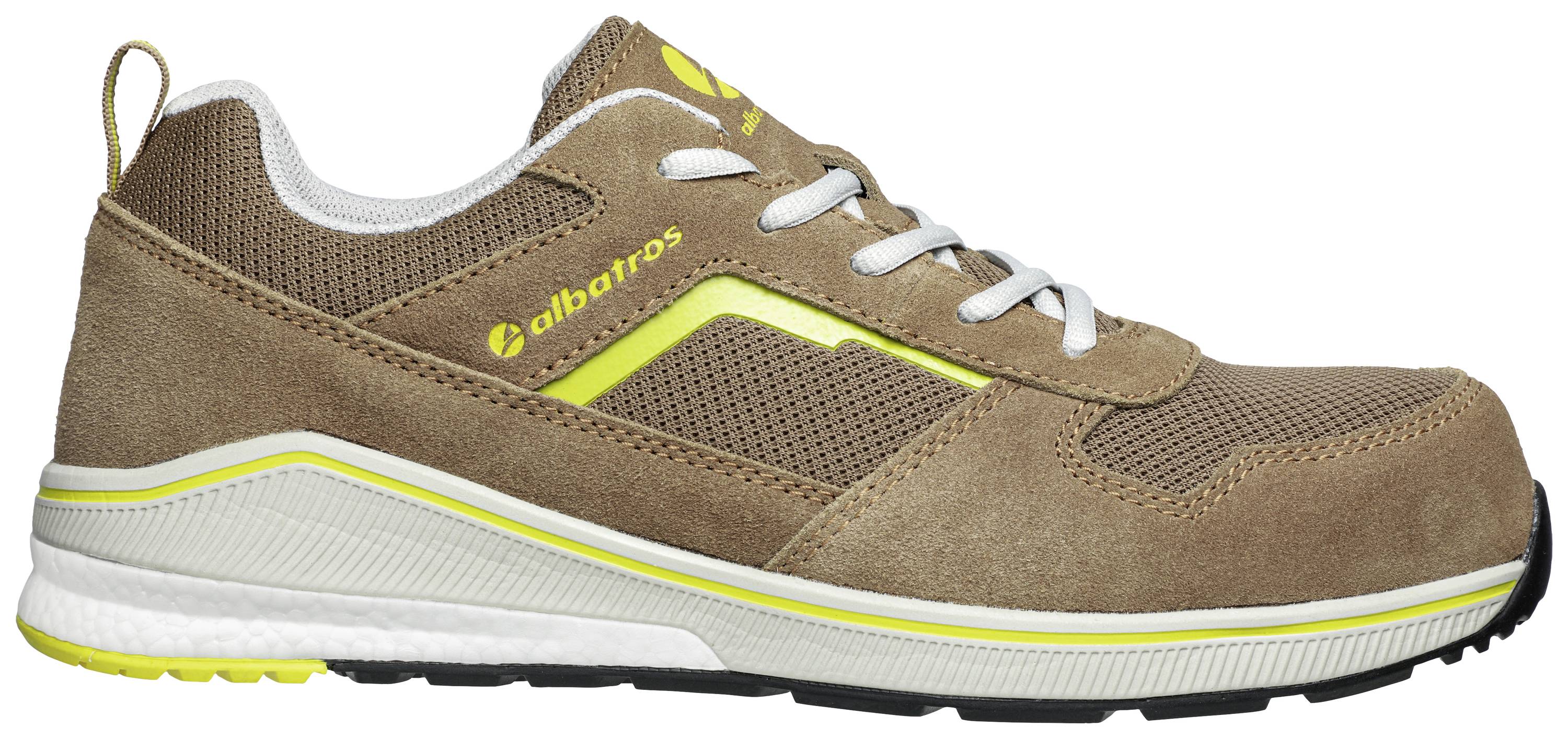 Albatros Court Sand Low 647610414000039 ESD Sicherheitshalbschuh S3 Schuhgröße (EU): 39 Braun, Gelb 1 Paar