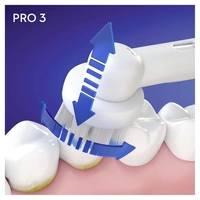 Oral-B Pro 3 3500 white 075992 Elektrische Zahnbürste Rotierend/Oszilierend/Pulsieren Weiß Oral-B Pro 3 3500 white 075992 Elektrische Zahnbürste Rotierend/Oszilierend/Pulsieren Weiß