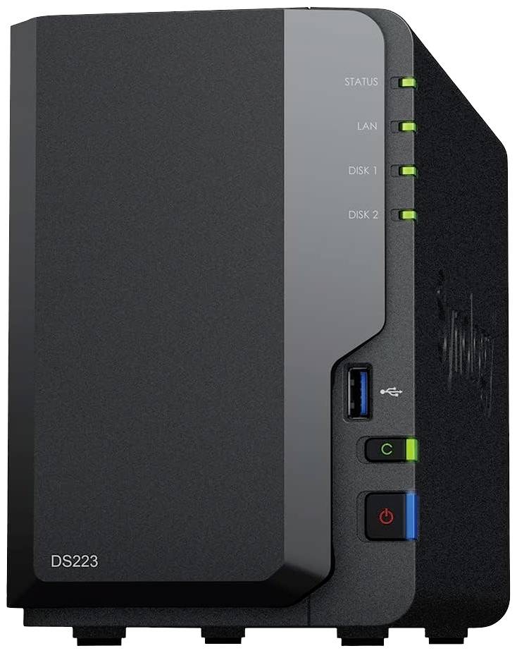 Synology NAS-Server (generalüberholt) (sehr gut) 16TB DS223-16TB-BC DS223-16TB-BC Aufwachen bei LAN-/WAN-Verbindung