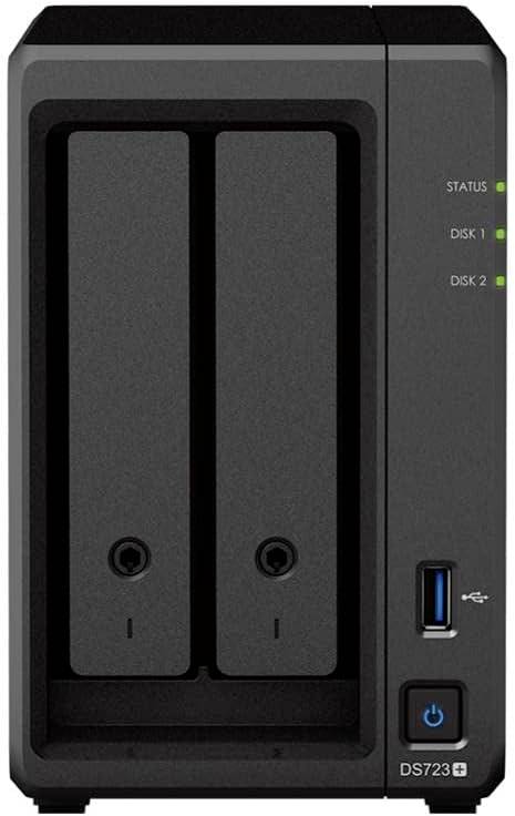Synology NAS-Server (generalüberholt) (sehr gut) 8TB DS723+-8TB-BC DS723+-8TB-BC Aufwachen bei LAN-/WAN-Verbindung