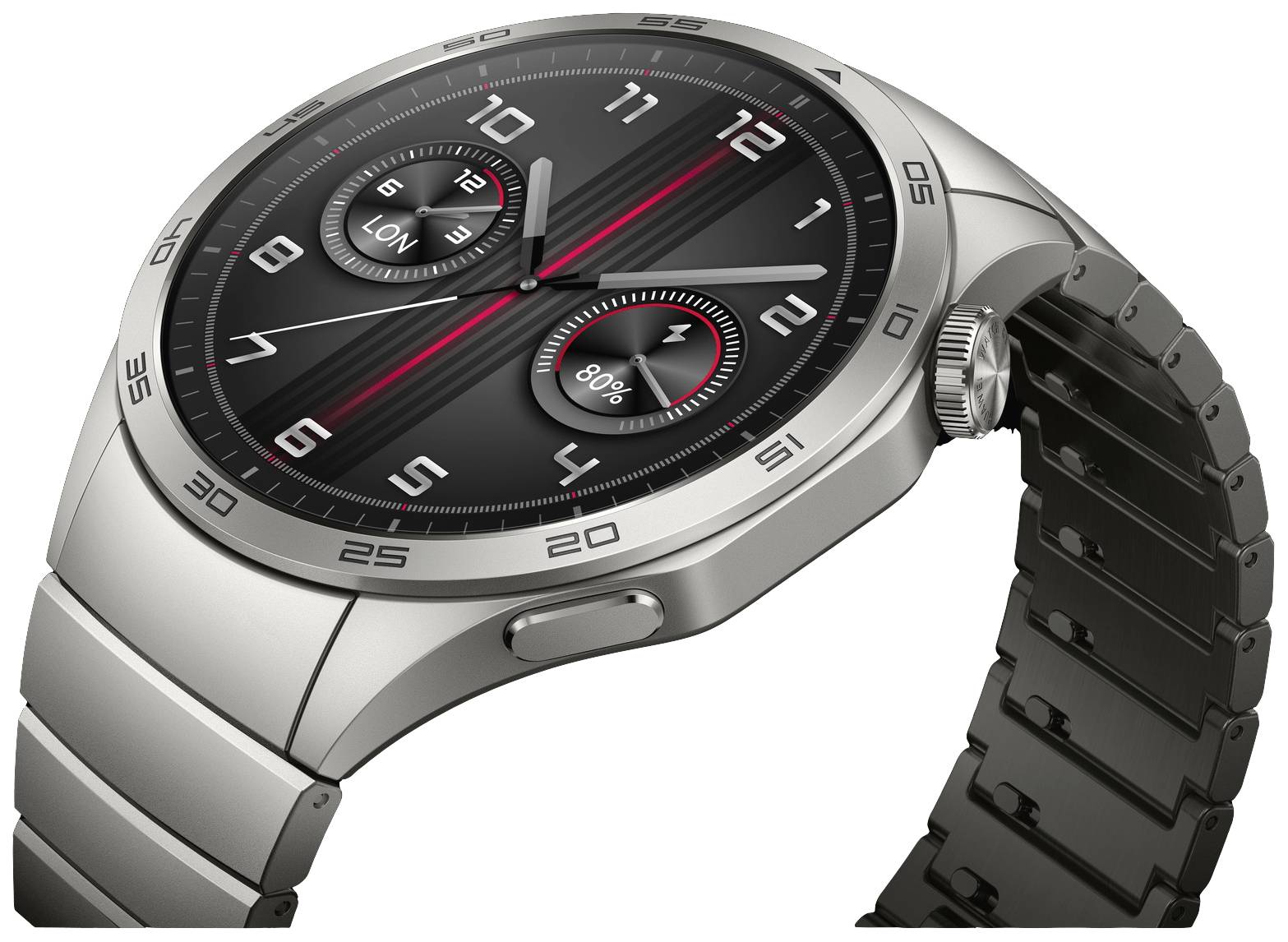 HUAWEI Watch GT4 Smartwatch 46mm Uni Edelstahl