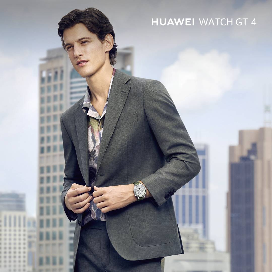 HUAWEI Watch GT4 46mm (Phoinix-B19W), green Smartwatch Uni Grün