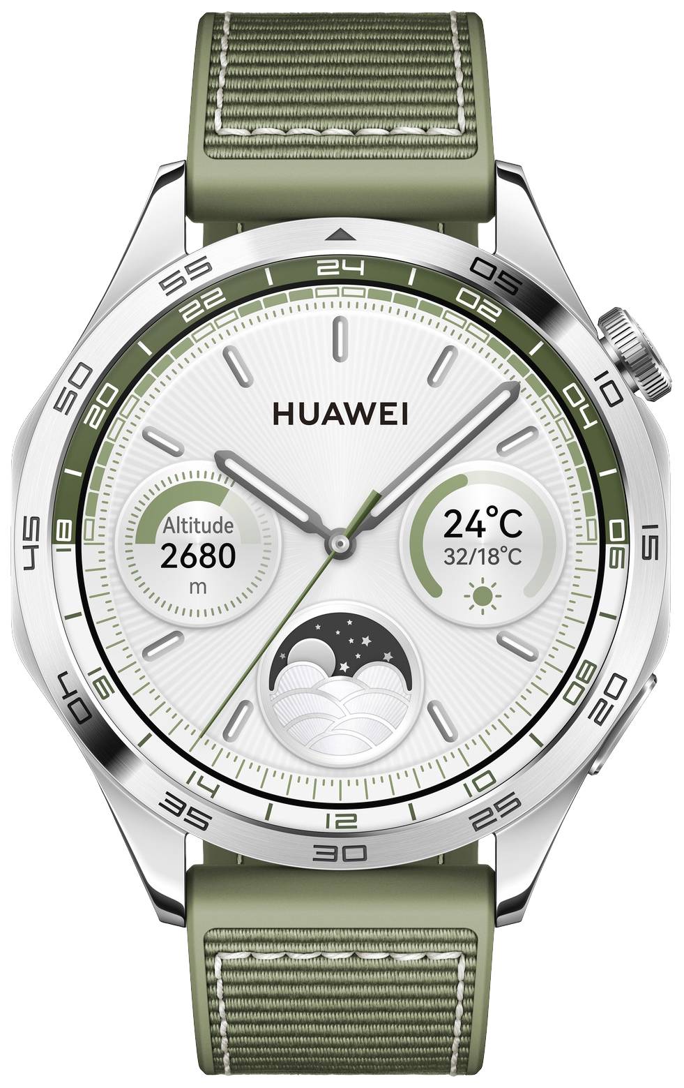 HUAWEI Watch GT4 46mm (Phoinix-B19W), green Smartwatch Uni Grün