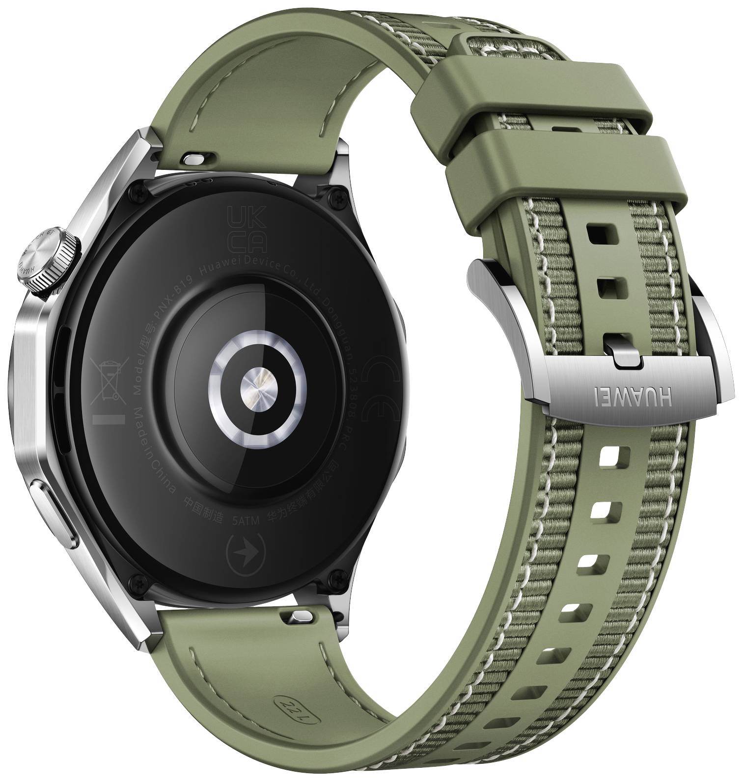 HUAWEI Watch GT4 46mm (Phoinix-B19W), green Smartwatch Uni Grün