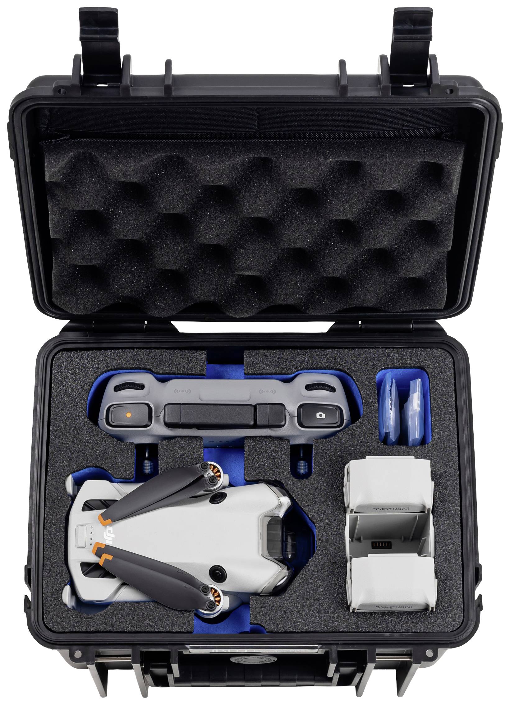 B & W International Outdoor Koffer Typ 2000 6.6l (B x H x T) 270 x 215 x 165mm Schwarz PP.66.B.Mini4