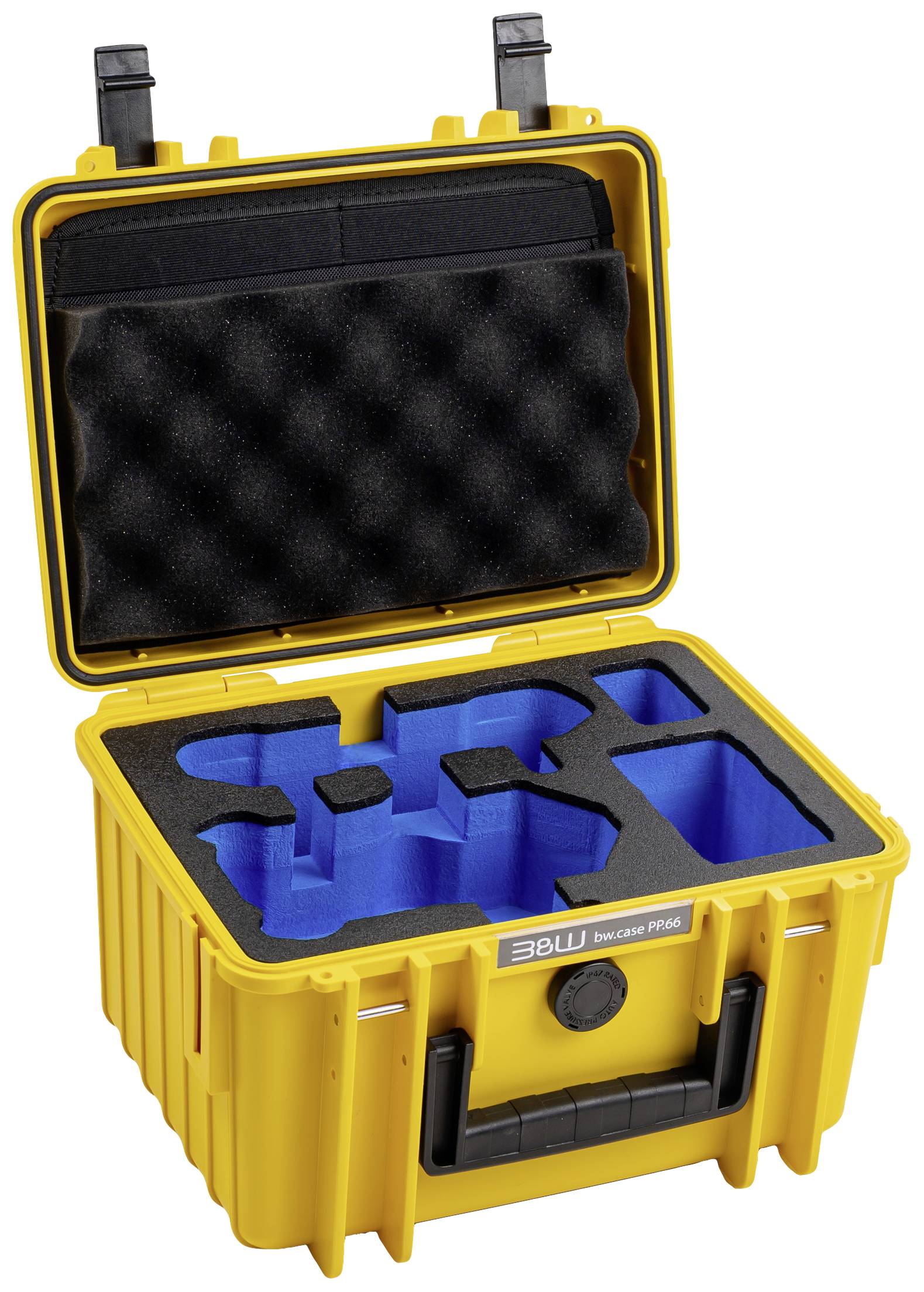 B & W International Outdoor Koffer Typ 2000 6.6l (B x H x T) 270 x 215 x 165mm Gelb PP.66.Y.Mavic4