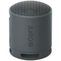 Sony SRSXB100B.CE7 Bluetooth® Lautsprecher Freisprechfunktion, spritzwassergeschützt Schwarz Sony SRSXB100B.CE7 Bluetooth® Lautsprecher Freisprechfunktion, spritzwassergeschützt Schwarz