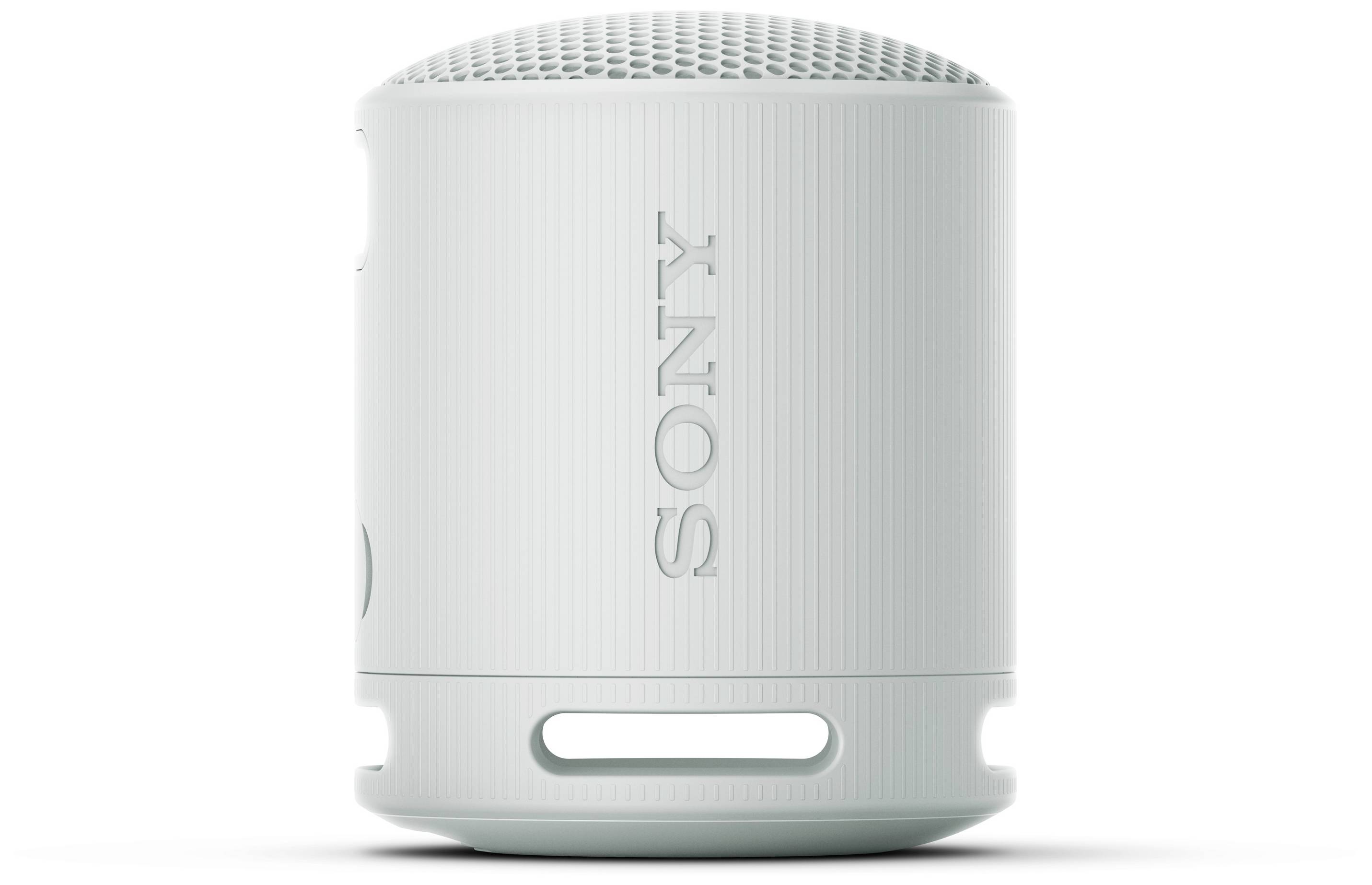 Sony SRSXB100H.CE7 Bluetooth® Lautsprecher Freisprechfunktion, spritzwassergeschützt Hellgrau