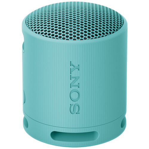 Sony SRSXB100L.CE7 Enceinte Bluetooth fonction mains libres, protégée contre les projections d'eau bleu