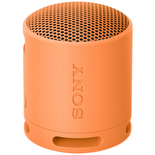 Sony SRSXB100D.CE7 Bluetooth® Lautsprecher Freisprechfunktion, spritzwassergeschützt Orange