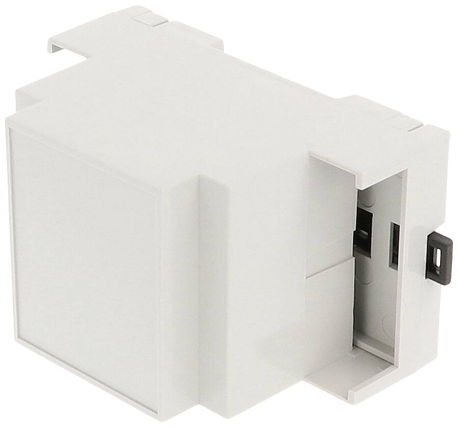 Hammond Electronics 1597DIN3MC53 Hutschienen-Gehäuse geschlossen 90 x 58 x 53 PPO Lichtgrau 1 St.