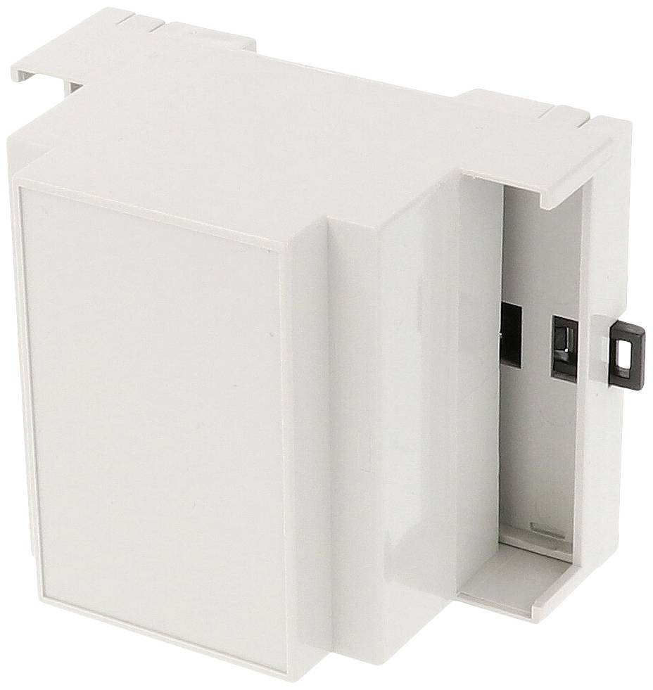 Hammond Electronics 1597DIN4MC53 Hutschienen-Gehäuse geschlossen 90 x 58 x 71 PPO Lichtgrau 1 St.