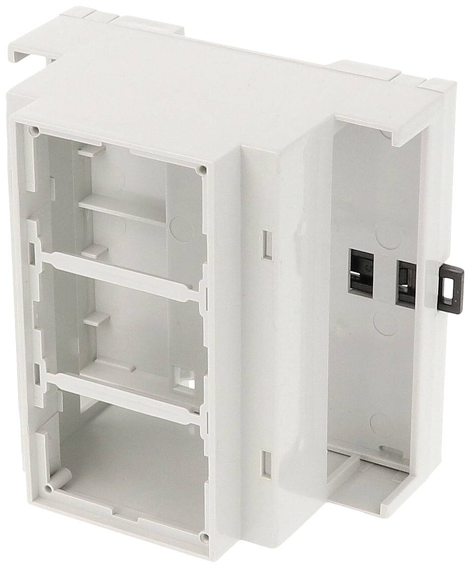 Hammond Electronics 1597DIN5MH53 Hutschienen-Gehäuse offen 90 x 58 x 88 PPO Lichtgrau 1St.