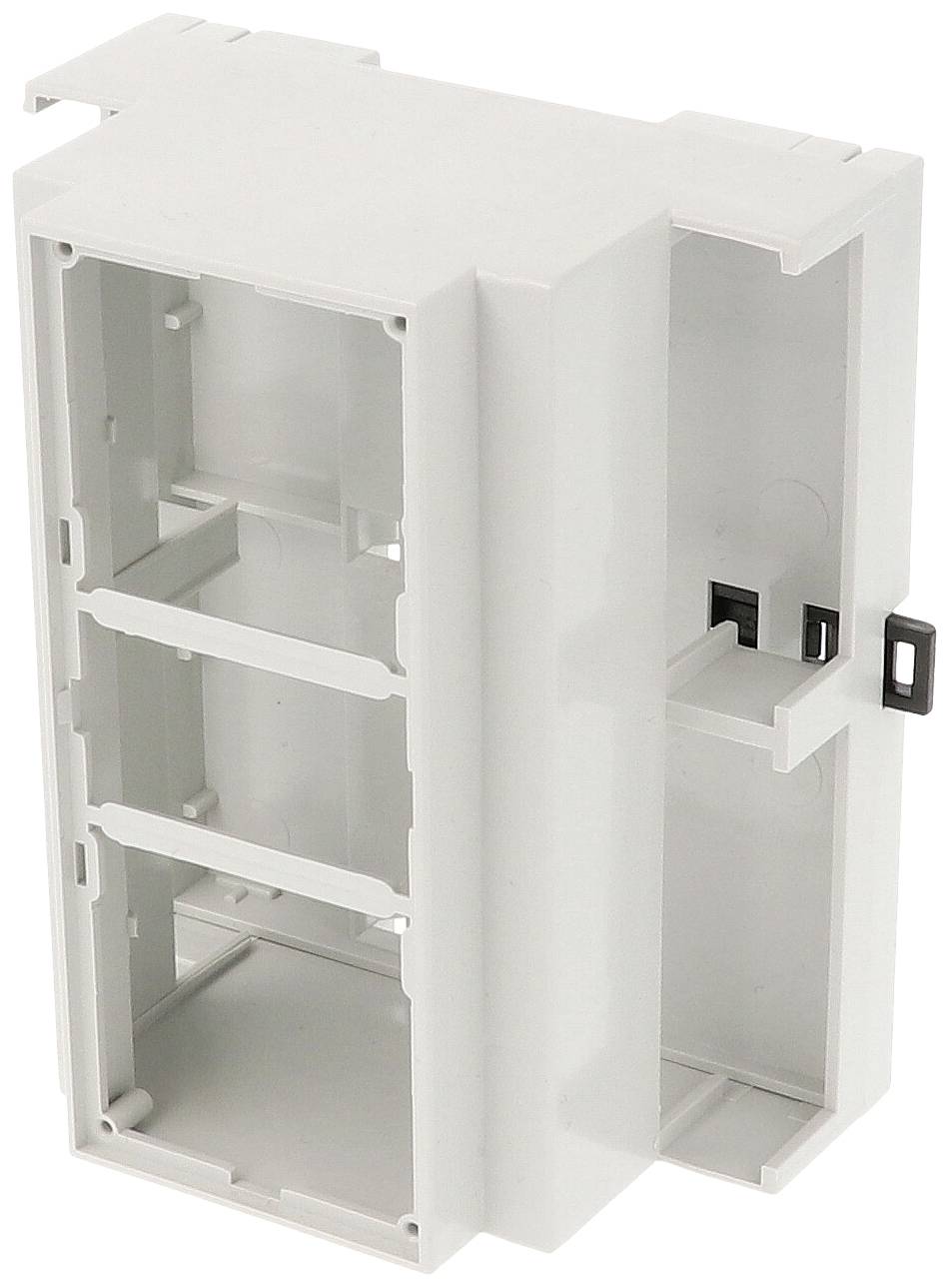 Hammond Electronics 1597DIN6MDH53 Hutschienen-Gehäuse offen 90 x 58 x 106 PPO Lichtgrau 1 St.