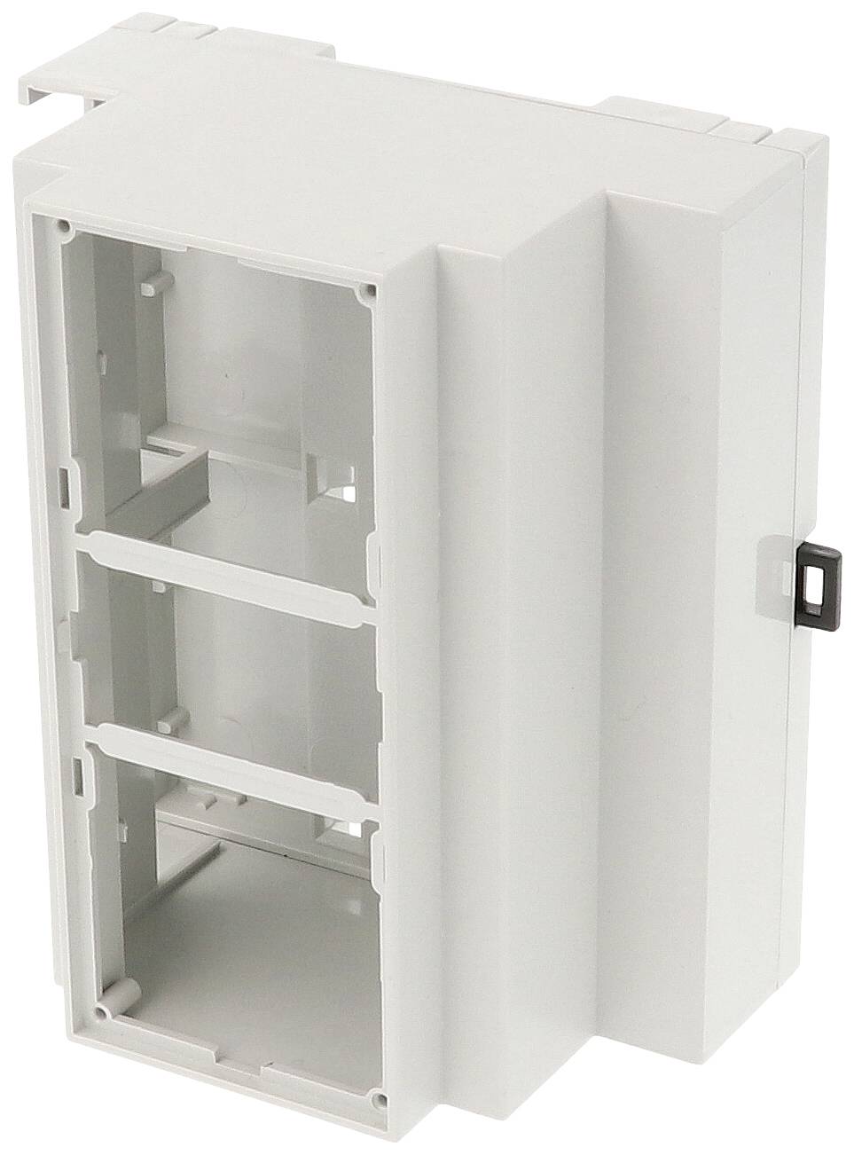 Hammond Electronics 1597DIN6MH53 Hutschienen-Gehäuse offen 90 x 58 x 106 PPO Lichtgrau 1 St.