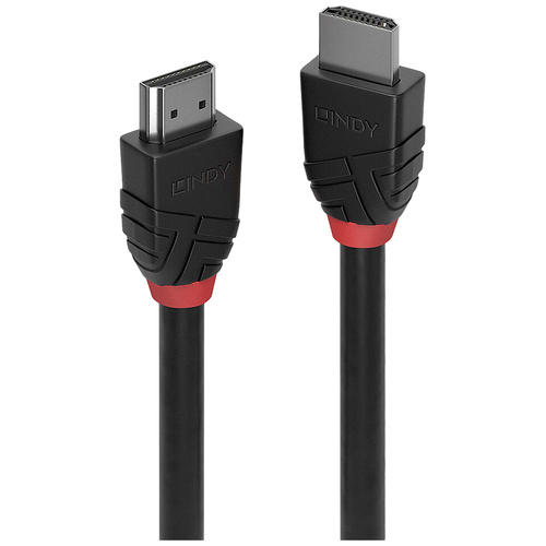 LINDY HDMI Anschlusskabel HDMI-A Stecker 0.50 m Schwarz 36770 HDMI-Kabel