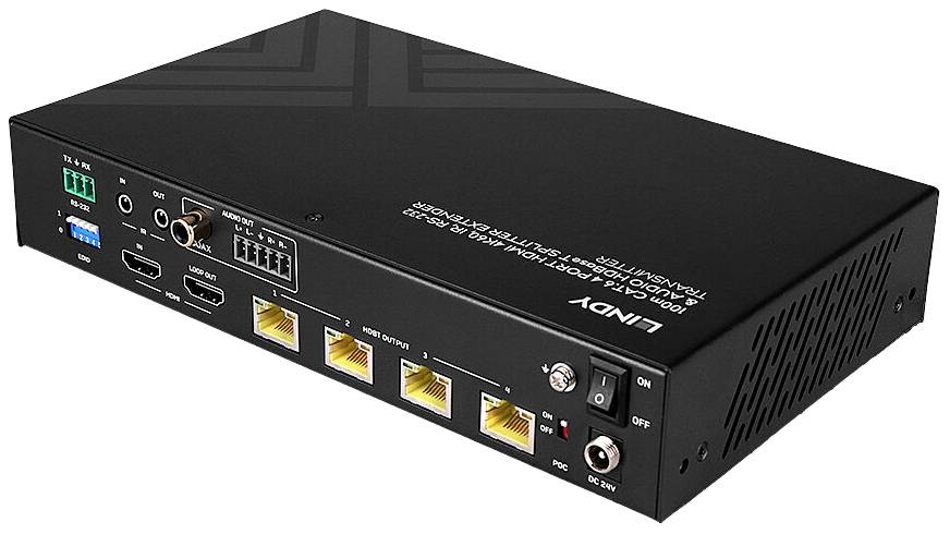 LINDY 38355 HDMI Extender Set 3840 x 2160 Pixel Schwarz