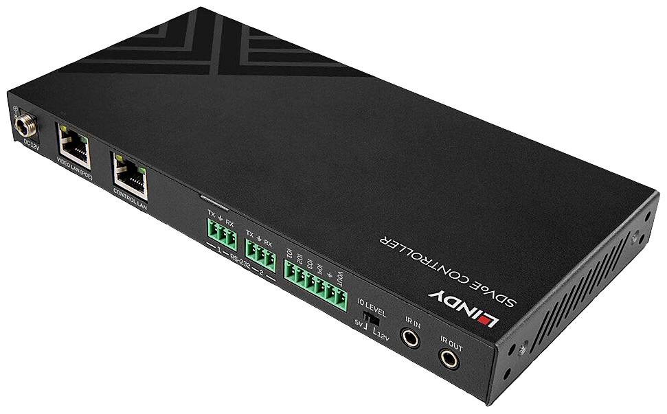 LINDY L-POEV 200KA-FI-FA RJ45, RS232, Infrarot, Micro USB Extender (Verlängerung)