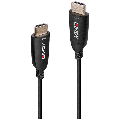 LINDY HDMI Anschlusskabel HDMI-A Stecker 40.00 m Schwarz 38514 HDMI-Kabel