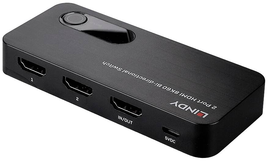 LINDY 38339 HDMI-Switch bidirektional verwendbar 7680 x 4320 Pixel