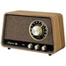 Sangean Premium Wooden Cabinet WR-101 Tischradio AM, FM Bluetooth®, AUX, UKW Walnuss