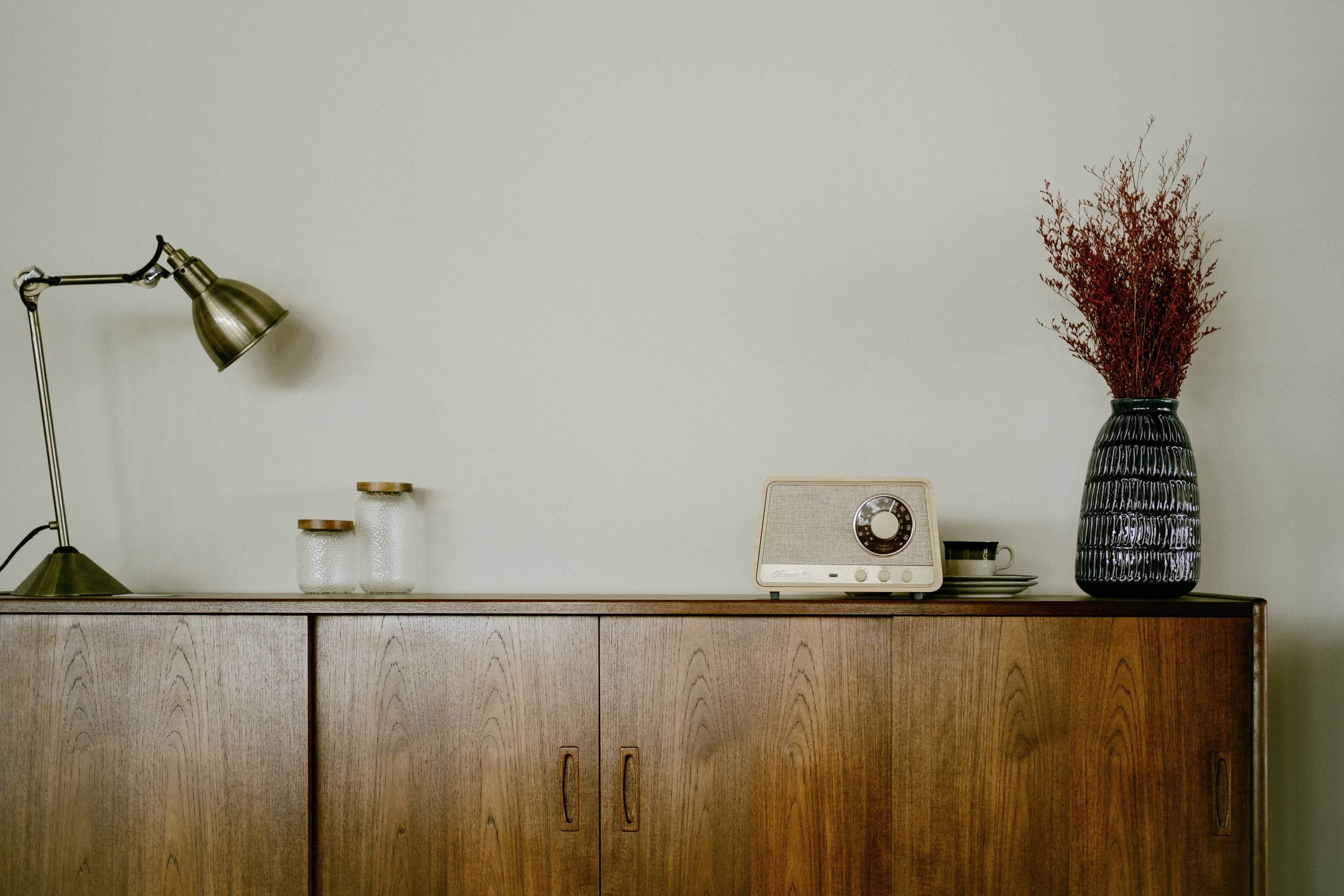 Sangean Premium Wooden Cabinet WR-101 Tischradio AM, FM Bluetooth®, AUX, UKW Holz (hell)