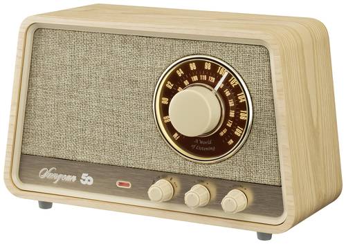 Sangean Premium Wooden Cabinet WR-101 Tischradio AM, FM Bluetooth®, AUX, UKW Holz (hell)