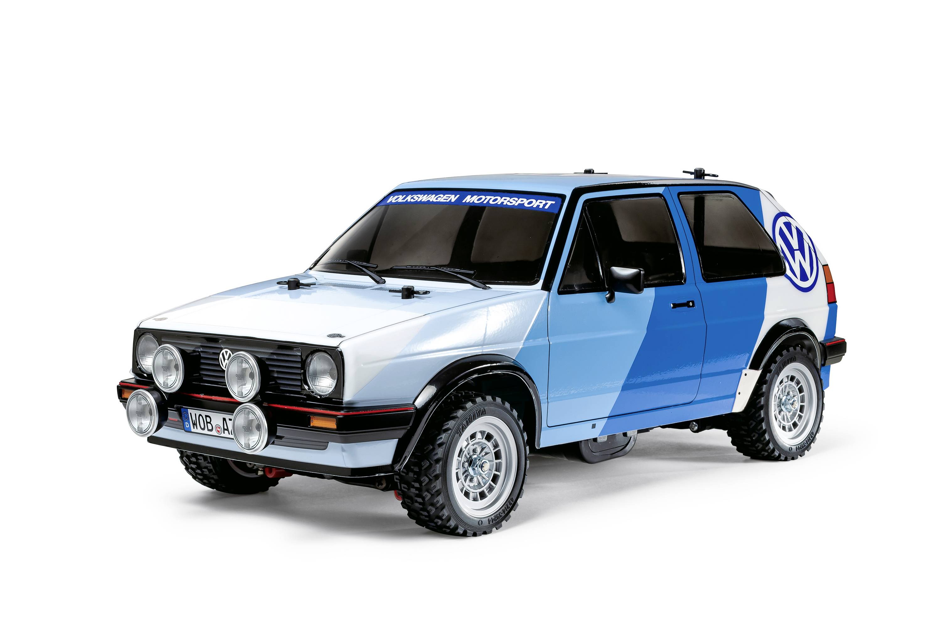 Tamiya 300051706 1:10 Karosserie VW Golf II GTI Unlackiert