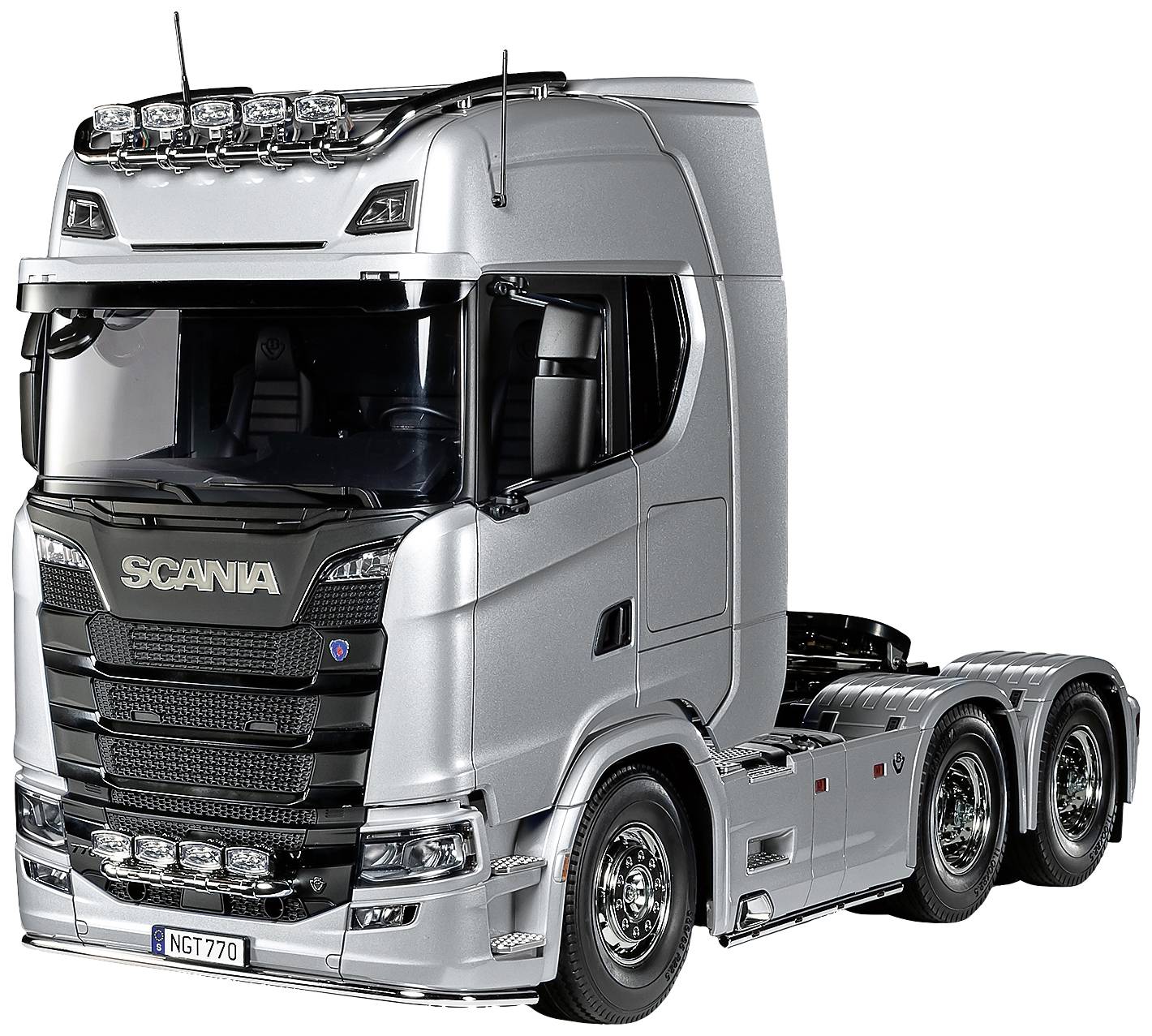 Tamiya 300056373 SCANIA 770 S 6x4 1:14 Elektro RC Modell-LKW Bausatz Vorlackiert