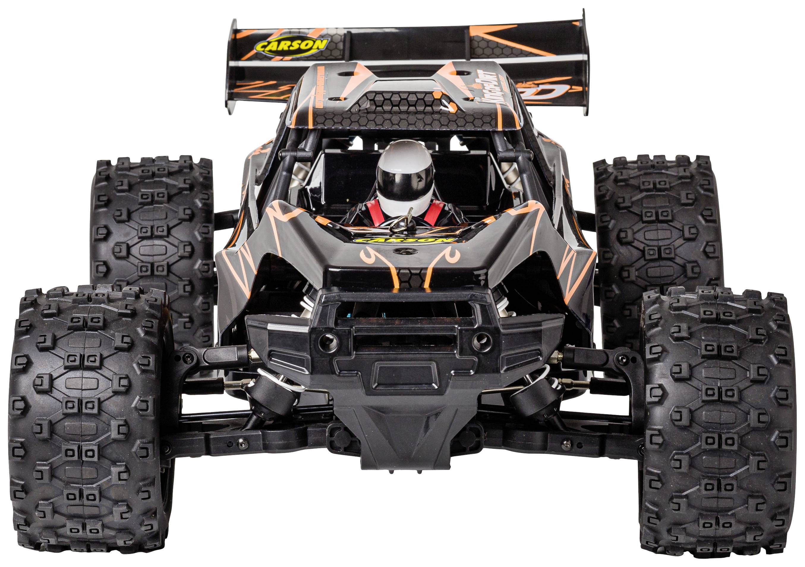 Carson Modellsport King of Dirt Cage Brushless 1:8 RC Modellauto Elektro Truggy RtR 2,4 GHz