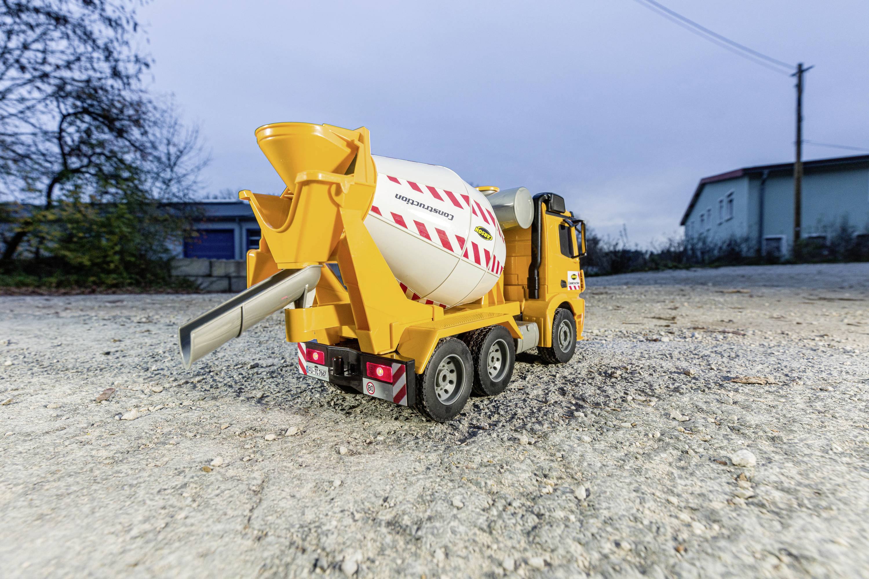 Carson Modellsport MB Arocs Betonmischer 1:20 RC Einsteiger Funktionsmodell LKW