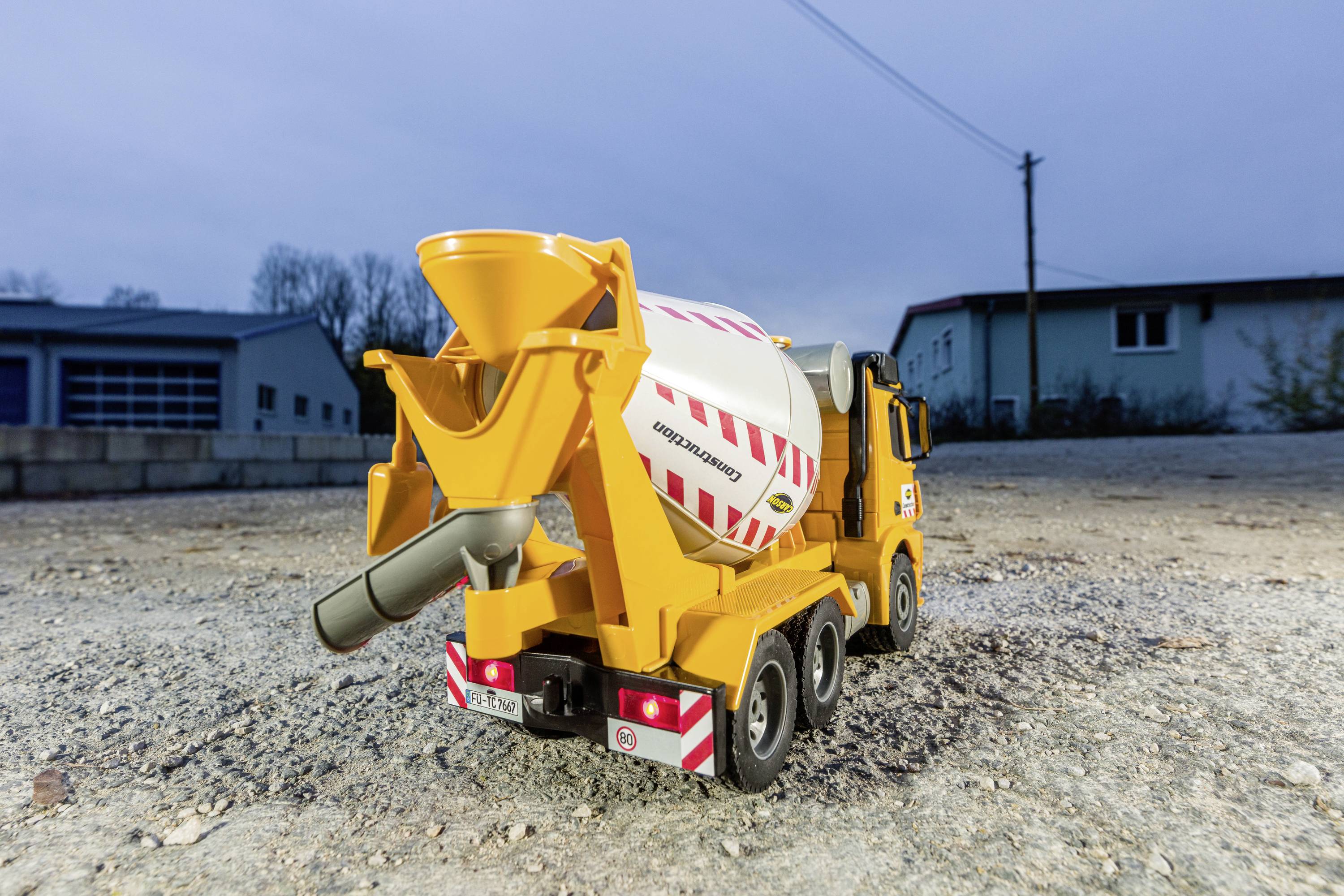 Carson Modellsport MB Arocs Betonmischer 1:20 RC Einsteiger Funktionsmodell LKW