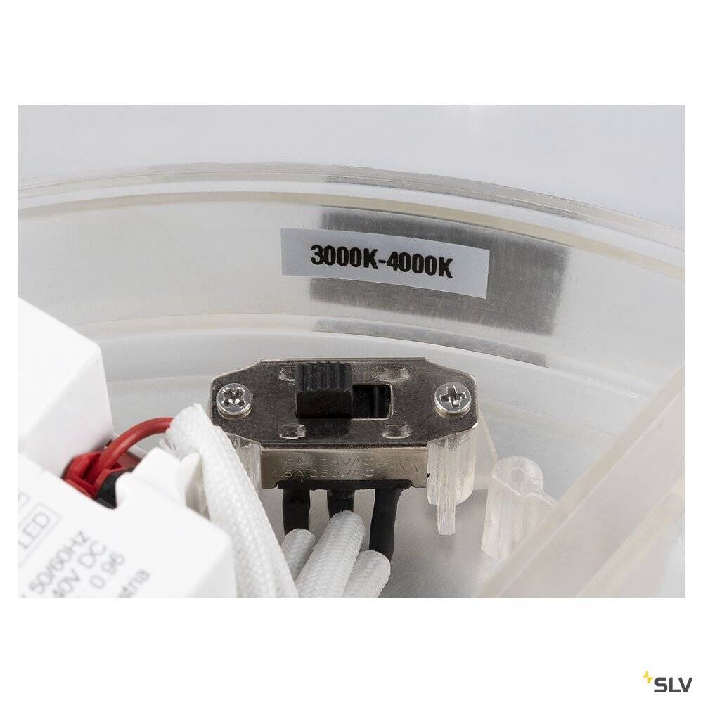 SLV 1007284 MEDO® PRO 30 LED-Deckenleuchte LED 10W Schwarz