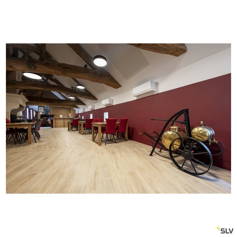 SLV 1007296 MEDO® PRO 40 LED-Deckenleuchte LED 19W Schwarz