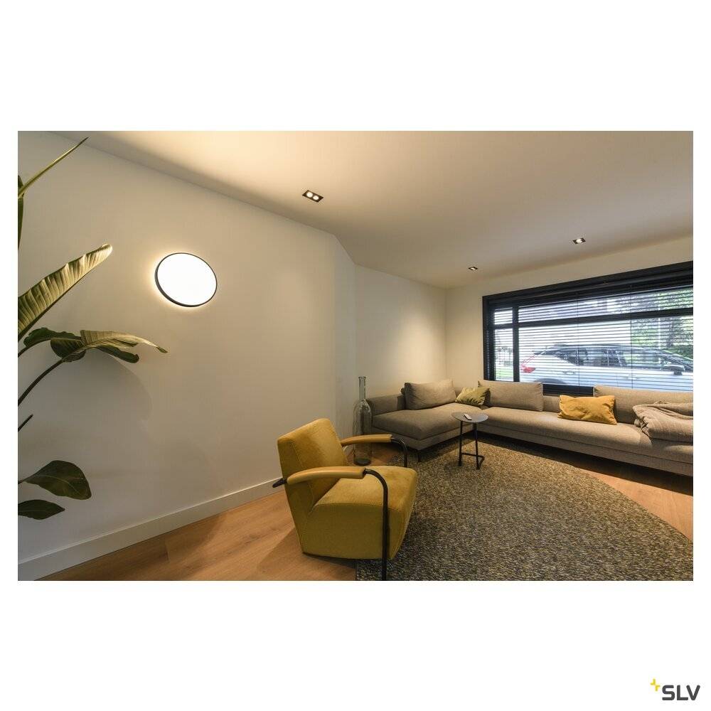 SLV 1007296 MEDO® PRO 40 LED-Deckenleuchte LED 19W Schwarz