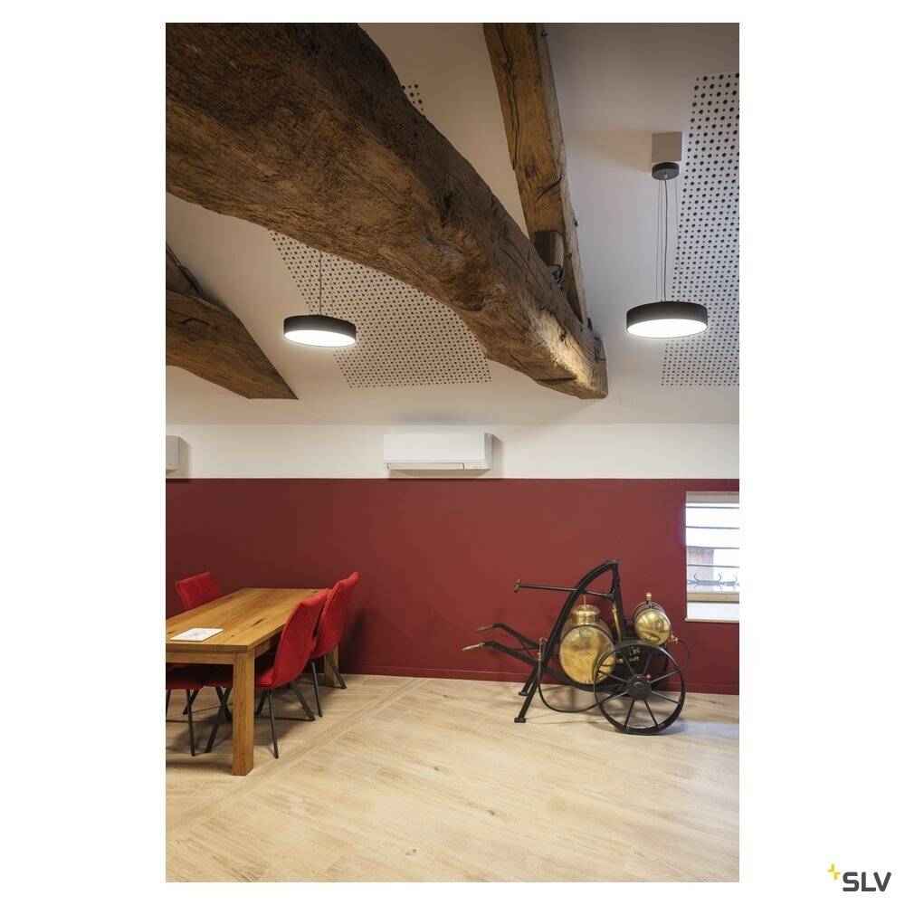 SLV 1007296 MEDO® PRO 40 LED-Deckenleuchte LED 19W Schwarz